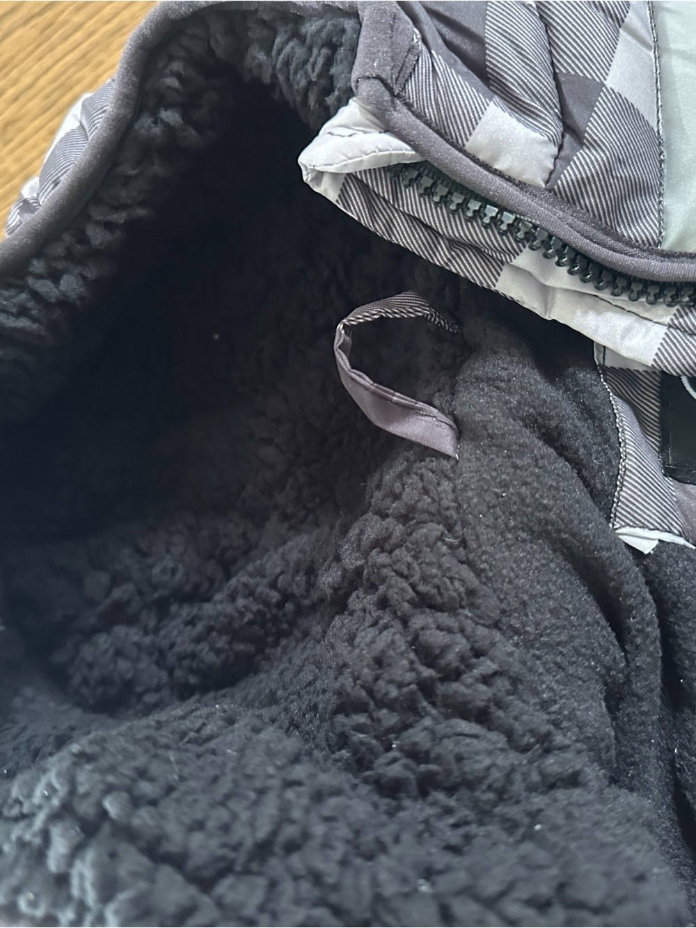 NWT Volcom Baby Boys' Black Gray Plaid Infant Hooded Puffer Snowsuit | Sz 12M - Picture 8 of 8